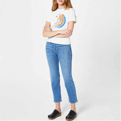 REDONE - 70s Stove Pipe Jeans