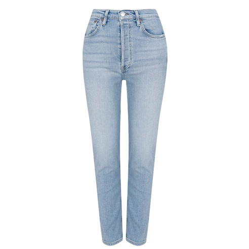 REDONE - 90s High Rise Ankle Crop