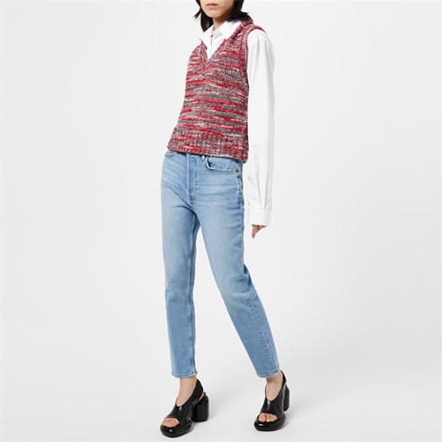 REDONE - 90s High Rise Ankle Crop