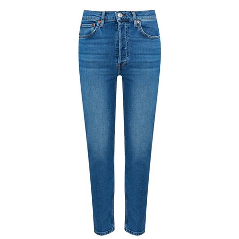 REDONE - 90s High Rise Ankle Crop