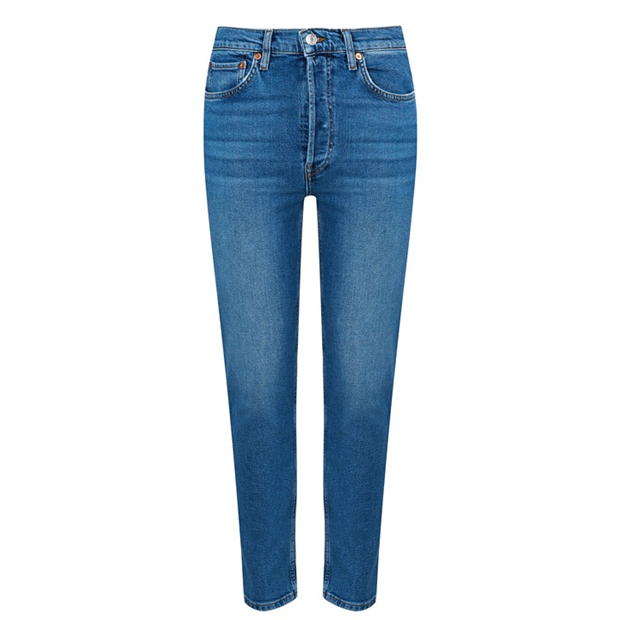 REDONE - 90s High Rise Ankle Crop