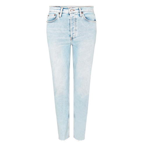 REDONE - 90s High Rise Ankle Crop