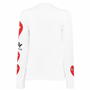 White/Red - COMME DES GARCONS PLAY - Long Sleeve T Shirt