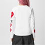 White/Red - COMME DES GARCONS PLAY - Long Sleeve T Shirt