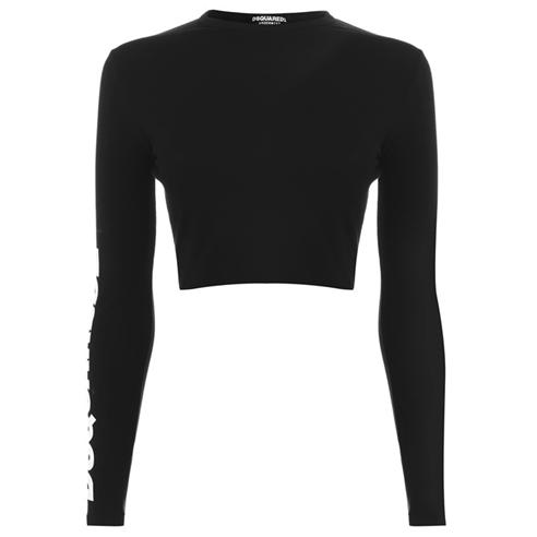 DSQUARED2 - Arm Logo Long Sleeve T Shirt