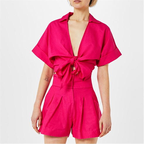 JUST BEE QUEEN - Chiara Linen Top