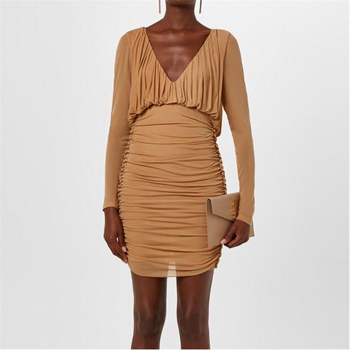 SAINT LAURENT - Fitted Jersey Dress