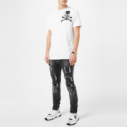 PHILIPP PLEIN - Plein Distrsd SS Jns Sn34