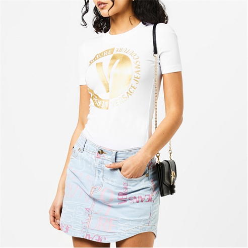 VERSACE JEANS COUTURE - Printed Logo T-Shirt