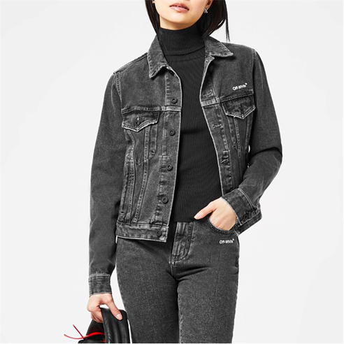 OFF WHITE - Diagonals Denim Jacket