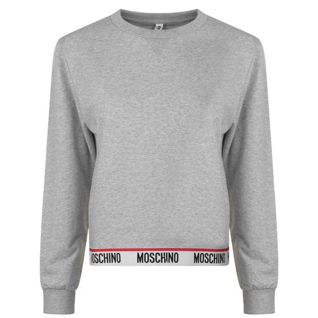 moschino logo sweatshirt