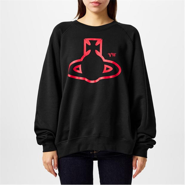 VIVIENNE WESTWOOD - Raglan Sleeve Orb Sweatshirt