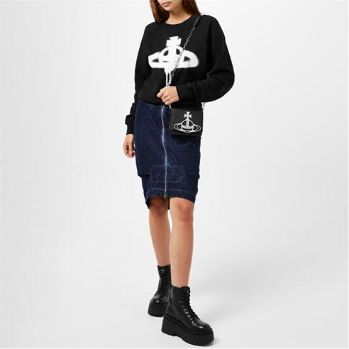 VIVIENNE WESTWOOD - Spray Orb Raglan Sweatshirt