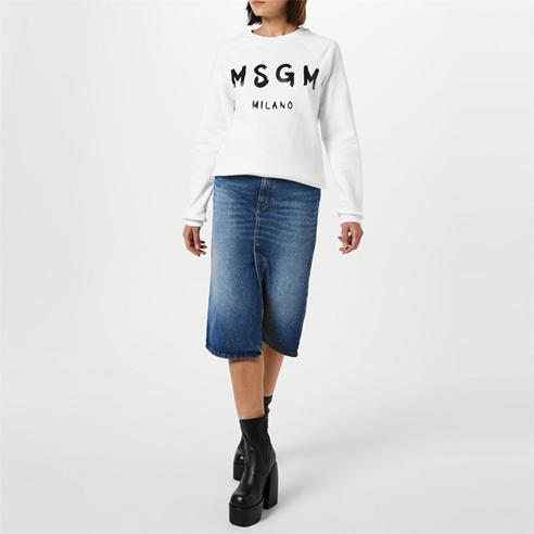 MSGM - MSGM Logo Sweatshirt Ld34