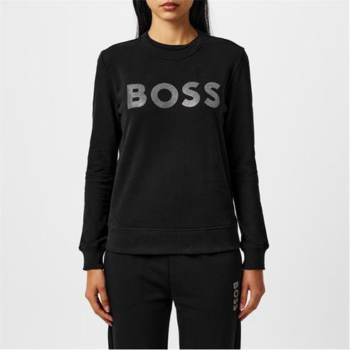 Boss - Diamante Logo Sweatshirt