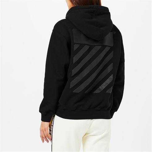 OFF WHITE - Diagonals Logo Oth Hoodie