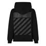 Black 1010 - OFF WHITE - Diagonals Logo Oth Hoodie