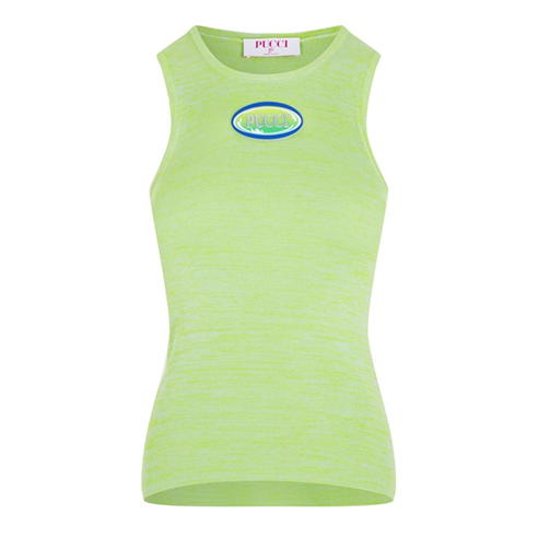 PUCCI - Logo-Appliqué Knit Top