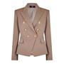 Beige 0AV - BALMAIN - Double Breasted Blazer