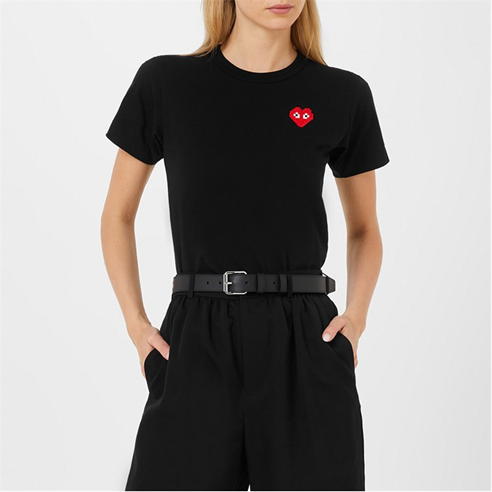 COMME DES GARCONS PLAY - Pixel Heart T-Shirt