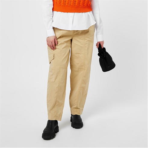 GANNI - Washed Cargo Trousers