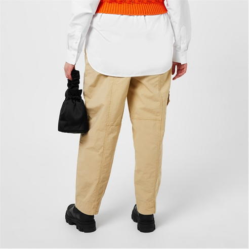 GANNI - Washed Cargo Trousers