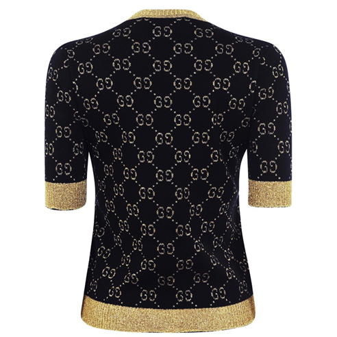 GUCCI - Gg Lurex Knit Jumper