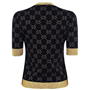 Navy/Gold 4921 - GUCCI - Gg Lurex Knit Jumper