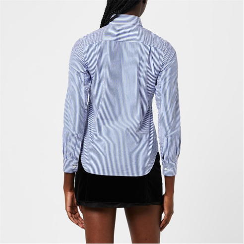 COMME DES GARCONS PLAY - Striped Oxford Shirt