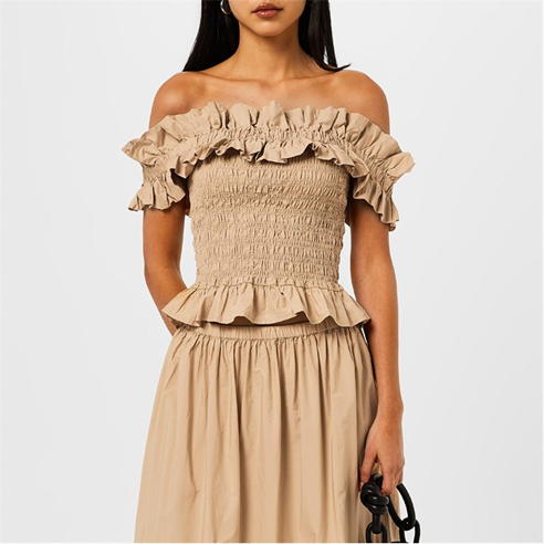 Ganni - Bardot Top