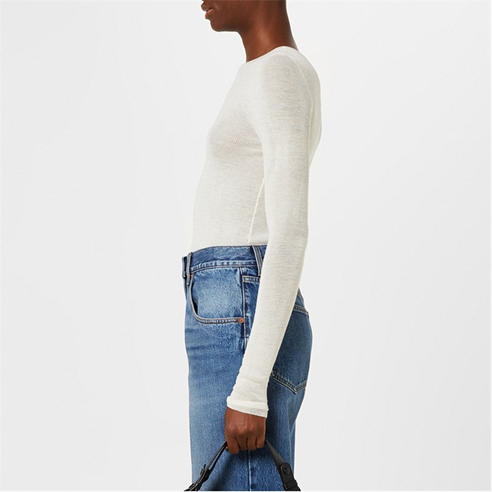GUCCI - Gucci Wool Bttn Top Ld34