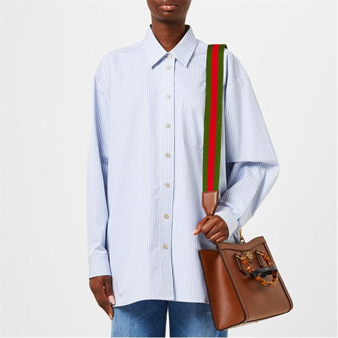 GUCCI - Gucci Strip OX Shirt Ld34