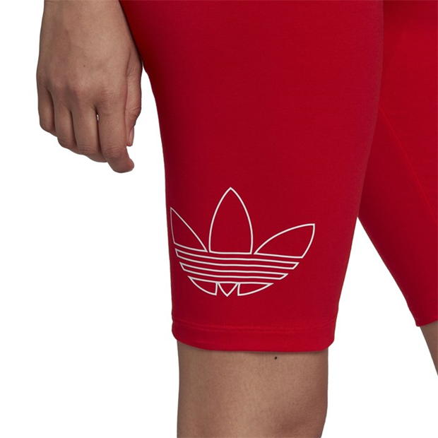 adidas Originals Knee Length Bike Shorts Womens Cruise Fashion