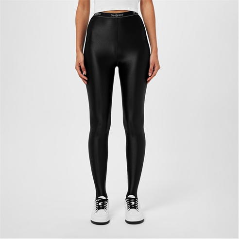 SAINT LAURENT - Saint Laurent Tights In Shiny Jersey