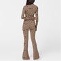 Brown 6010 - OFF WHITE - Monogram Split Trousers