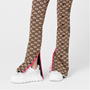 Brown 6010 - OFF WHITE - Monogram Split Trousers