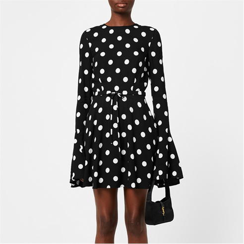 SAINT LAURENT - Polka Dot Dress