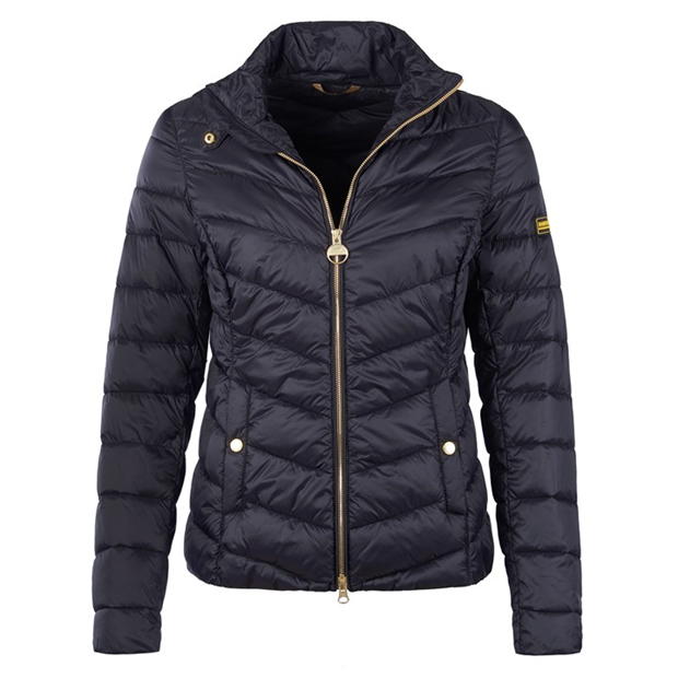 barbour international grand quilted coat