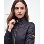 Black - Barbour International - Aubern Quilted Jacket