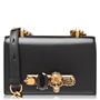 Black 1000 - ALEXANDER MCQUEEN - Jewel Knuckleduster Crossbody Bag