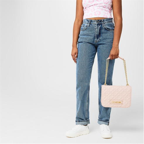 LOVE MOSCHINO - Super Quilted Chain Shoulder Bag