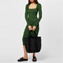 Black - GANNI - Large Tech Fabric Tote