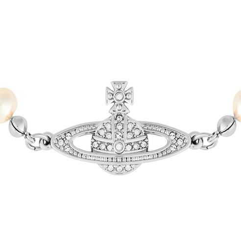 VIVIENNE WESTWOOD - Mini Bas Relief Pearl Bracelet