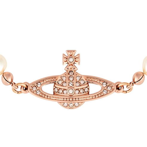 VIVIENNE WESTWOOD - Mini Bas Relief Pearl Bracelet
