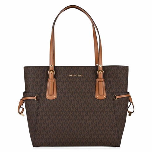 MICHAEL MICHAEL KORS - Grained Leather Voyager Tote Bag