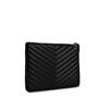 Black/Gold - SAINT LAURENT - Quilted Pouch