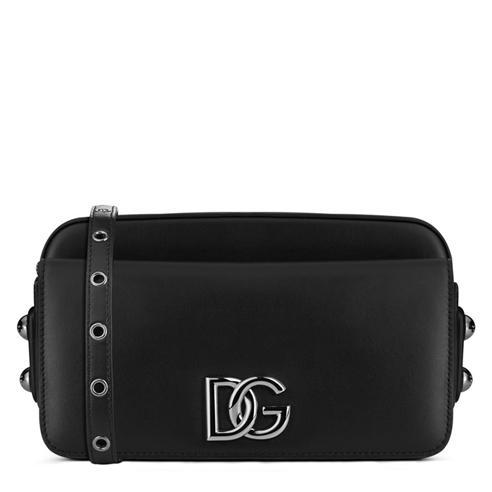 DOLCE AND GABBANA - Leather Crossbody Bag