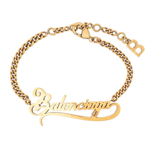 BALENCIAGA - Typo Valentine Bracelet