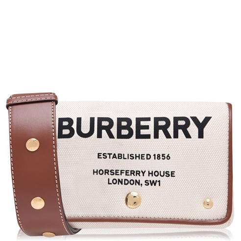 BURBERRY - Hackberry Canvas Bag