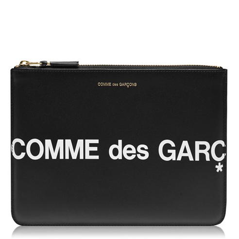 COMME DES GARCONS WALLET - Logo Pouch